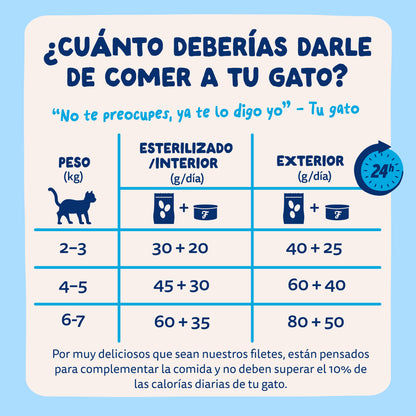 Filetes de atún para gatos Edgard & Cooper 70 g