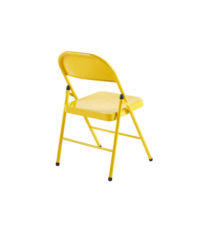Pack De 6 Sillas Folk Metálicas En Amarillo, 46cm(ancho) 87cm(altura) 46cm(fondo)_4