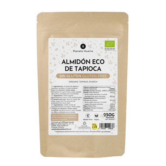 Almidón de tapioca Sin Gluten  ECO Planeta Huerto 250 g