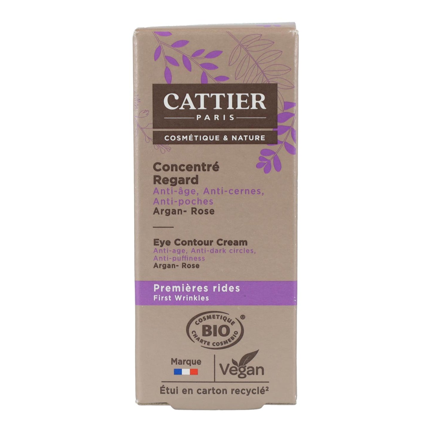 Contorno de ojos Rejuvenecedor redensificante Cattier 15 ml