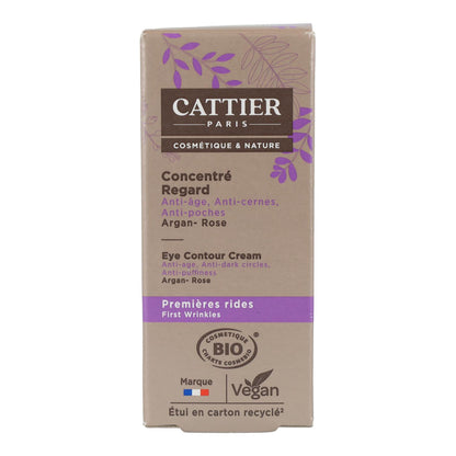 Contorno de ojos Rejuvenecedor redensificante Cattier 15 ml