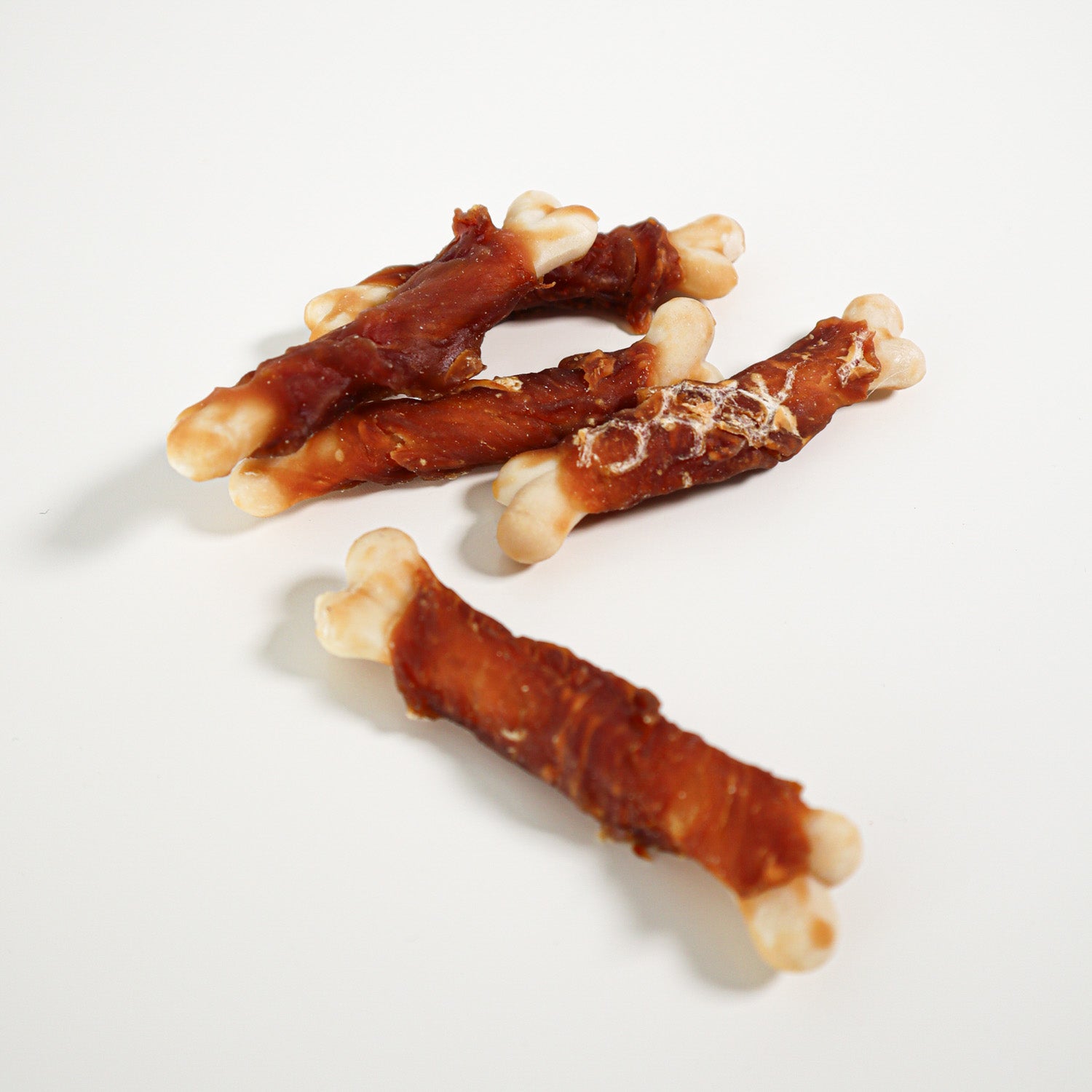 Snack Natural Para Perro Huesitos De Calcio Con Pato Wuapu