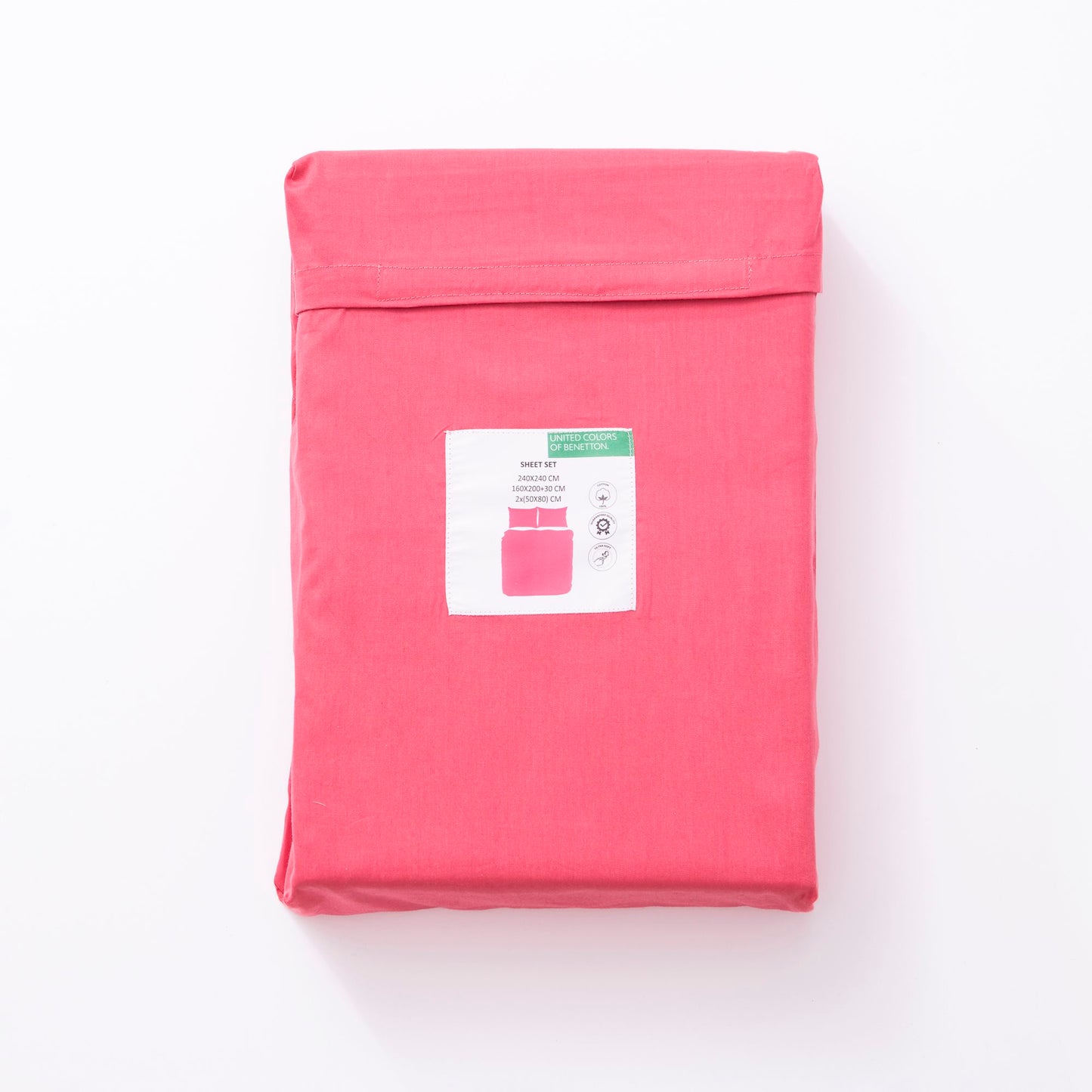 Set 3pzs Sabana Individual: Sabana Plana(160x280cm C/ Dobladillo Simple 5cm) + Sabana Bajera (90x200+40cm Flap) + 1 Funda De Almohada (50x85) 100% Al