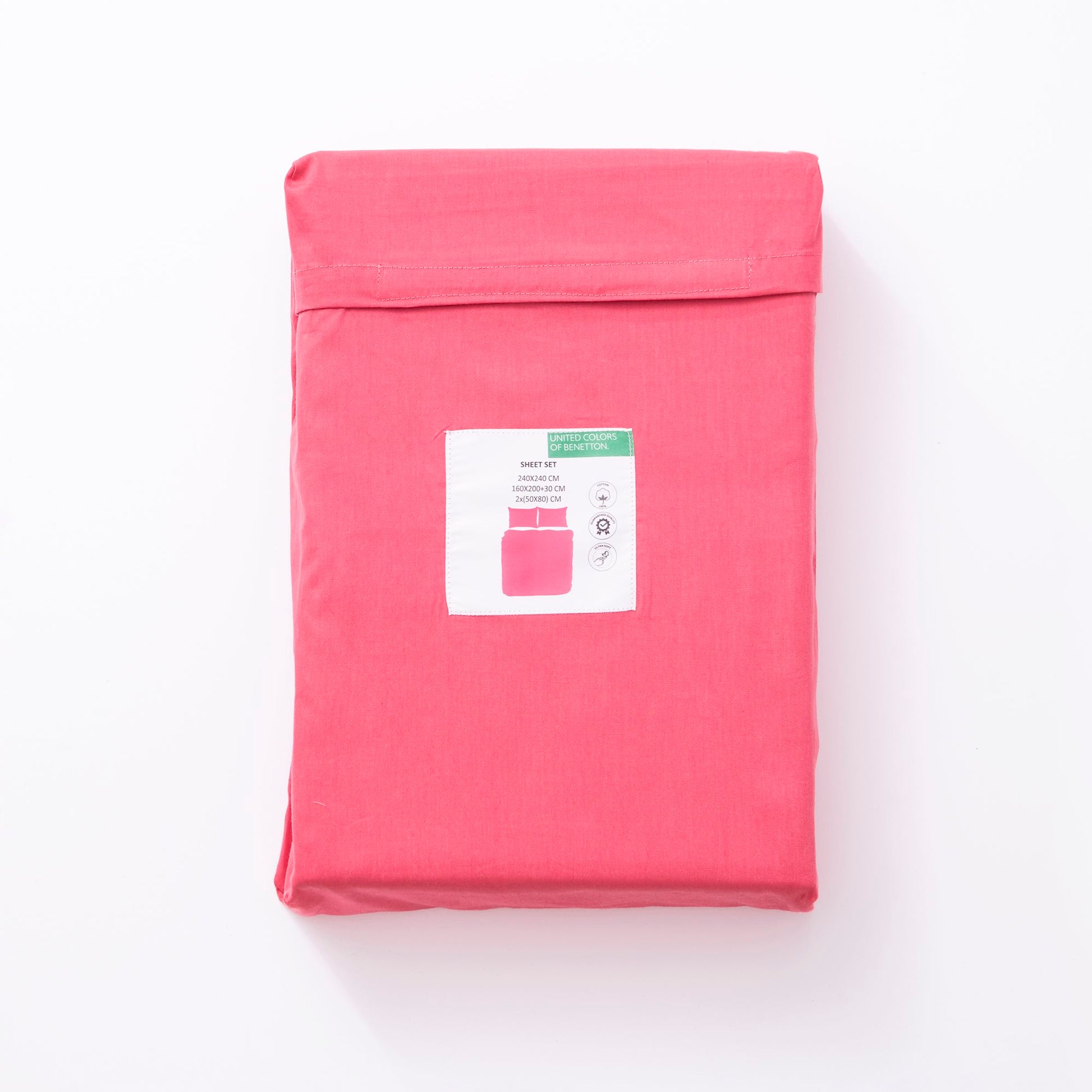 Set 3pzs Sabana Individual: Sabana Plana(160x280cm C/ Dobladillo Simple 5cm) + Sabana Bajera (90x200+40cm Flap) + 1 Funda De Almohada (50x85) 100% Al