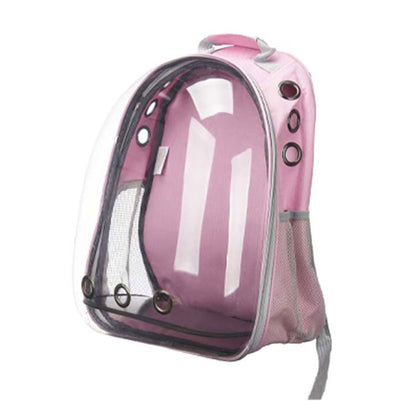 Well Home - Mochila Para Transporte De Mascotas Rosa 33x43x26cm