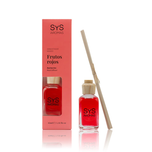 Ambientador Mikado SYS Aromas 45 ml | Frutos Rojos Origins | Aroma Dulce y Afrutado | Energizante_0