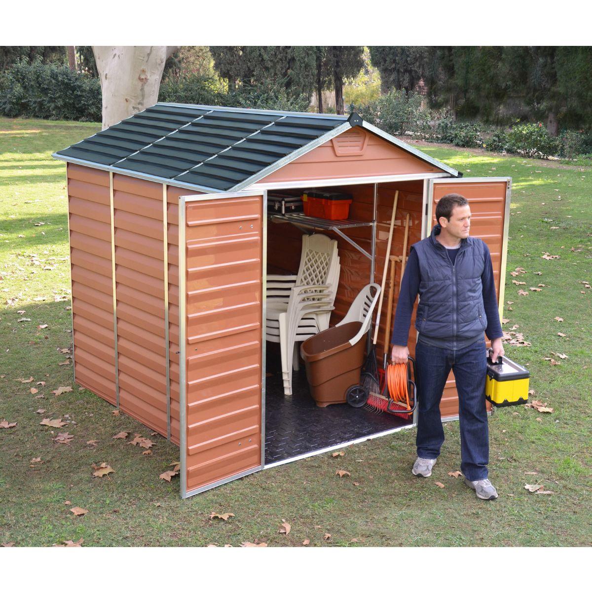 Cobertizo de jardín Skylight ambar 185x229cm Canopia by Palram