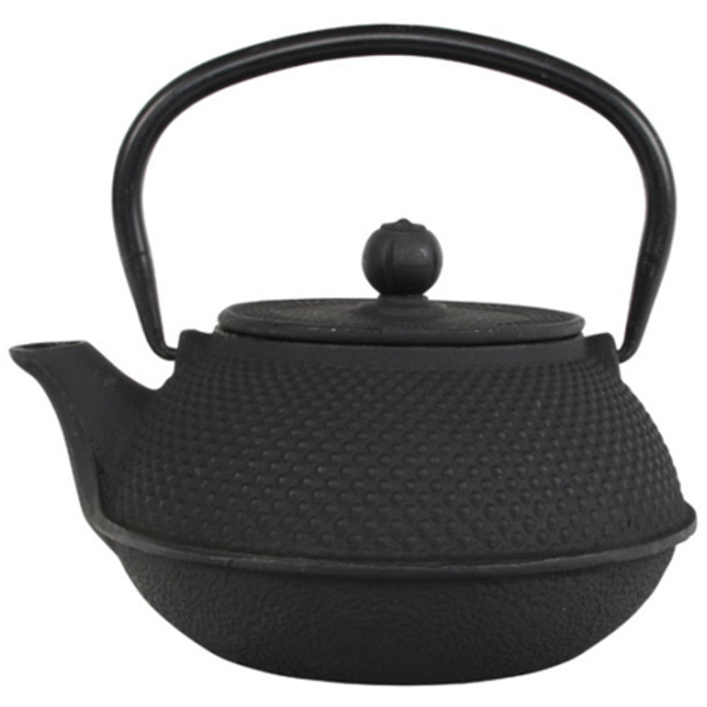 Tetera De Hierro Arare - 600ml, Tetera Negra_0