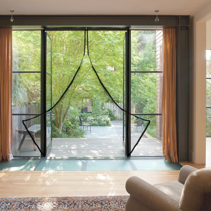 Mosquitera Para Puerta 100 X 205 Cm Con Cierre Magnético_2
