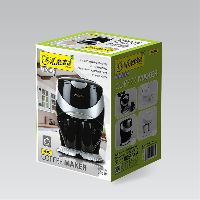 Cafetera De Goteo Mr-402-black Maestro_2
