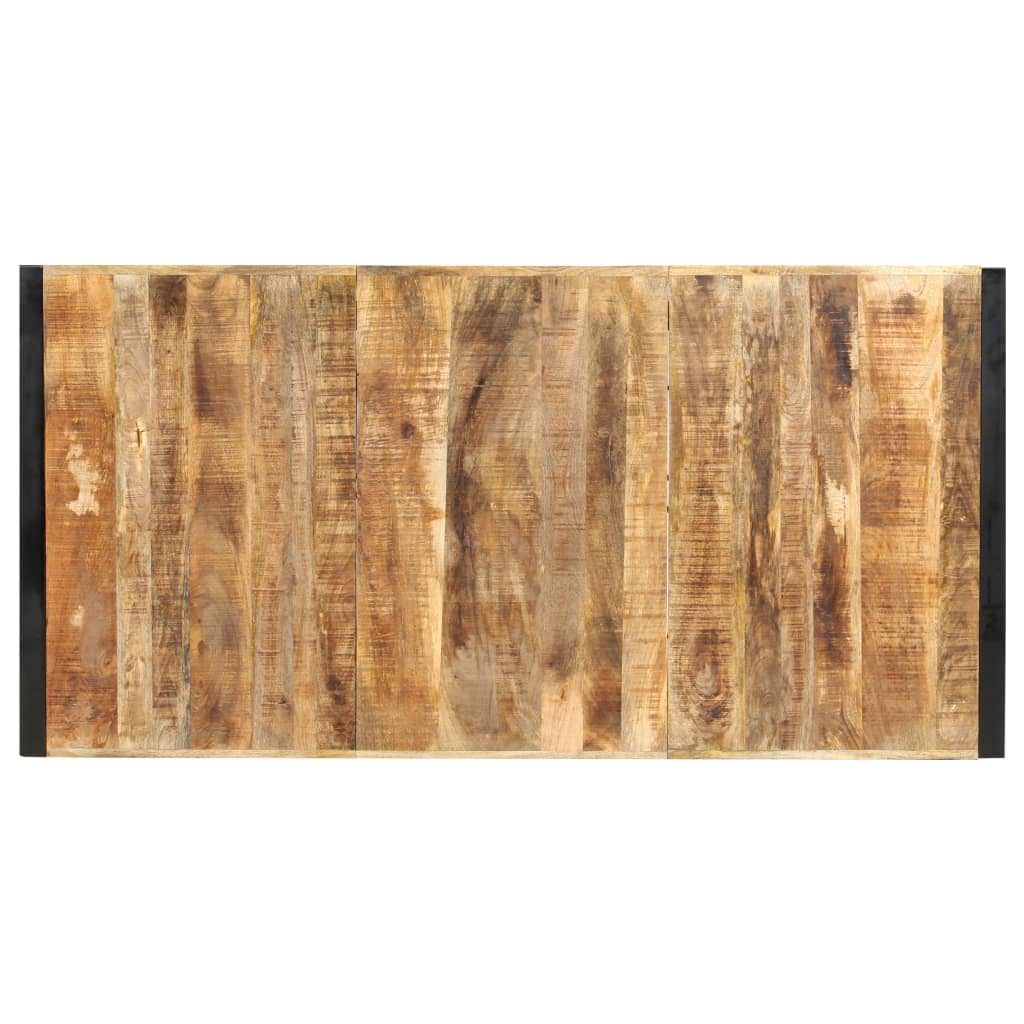 Mesa Alta De Cocina De Madera Maciza De Mango 180x90x110 Cm_2