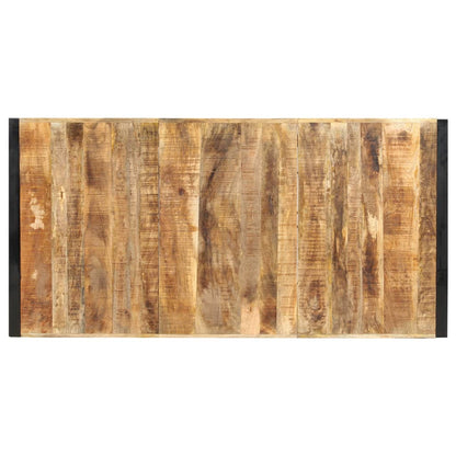 Mesa Alta De Cocina De Madera Maciza De Mango 180x90x110 Cm_2