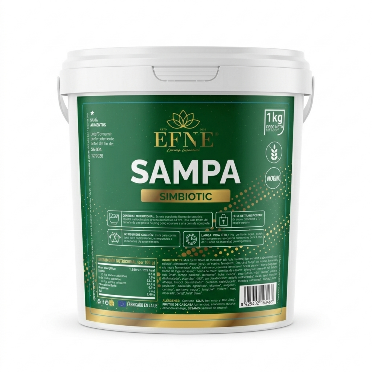 Nutrición Consciente Y Fermentación Viva En Un Solo Envase. El Simbiotic Sampa Es Una Mezcla Integral Y Ecológica De Cer_0