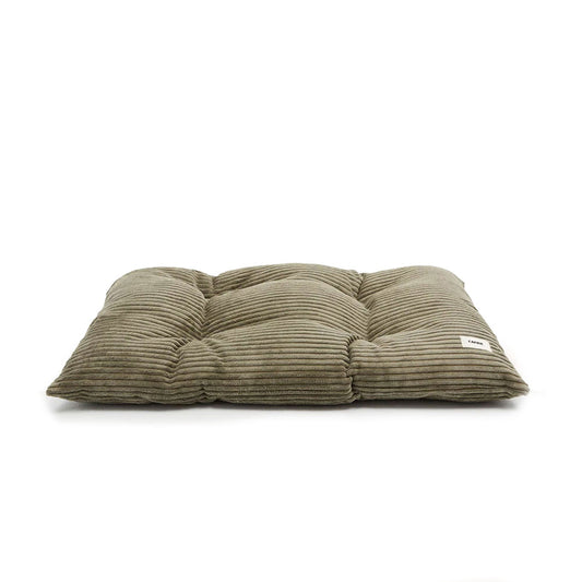 Cafide Cojín De Material Reciclado Para Perro Con Tejido De Pana Verde. Modelo Bela._0