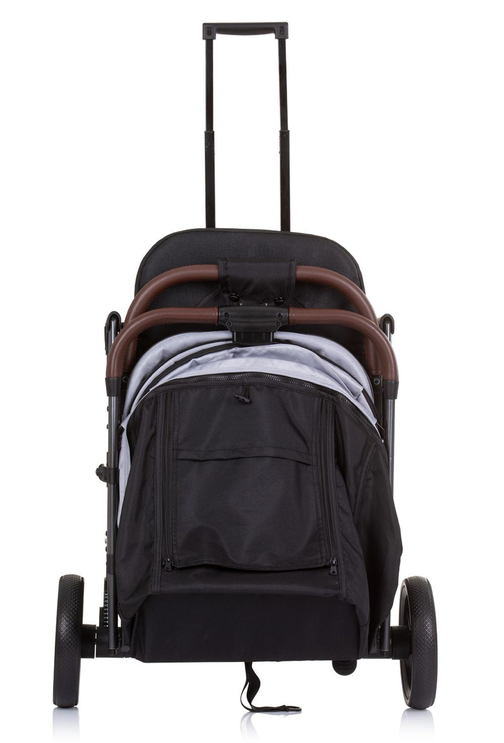 Silla De Paseo Compacta Hasta 22 Kilos Combo Silver Grey_4