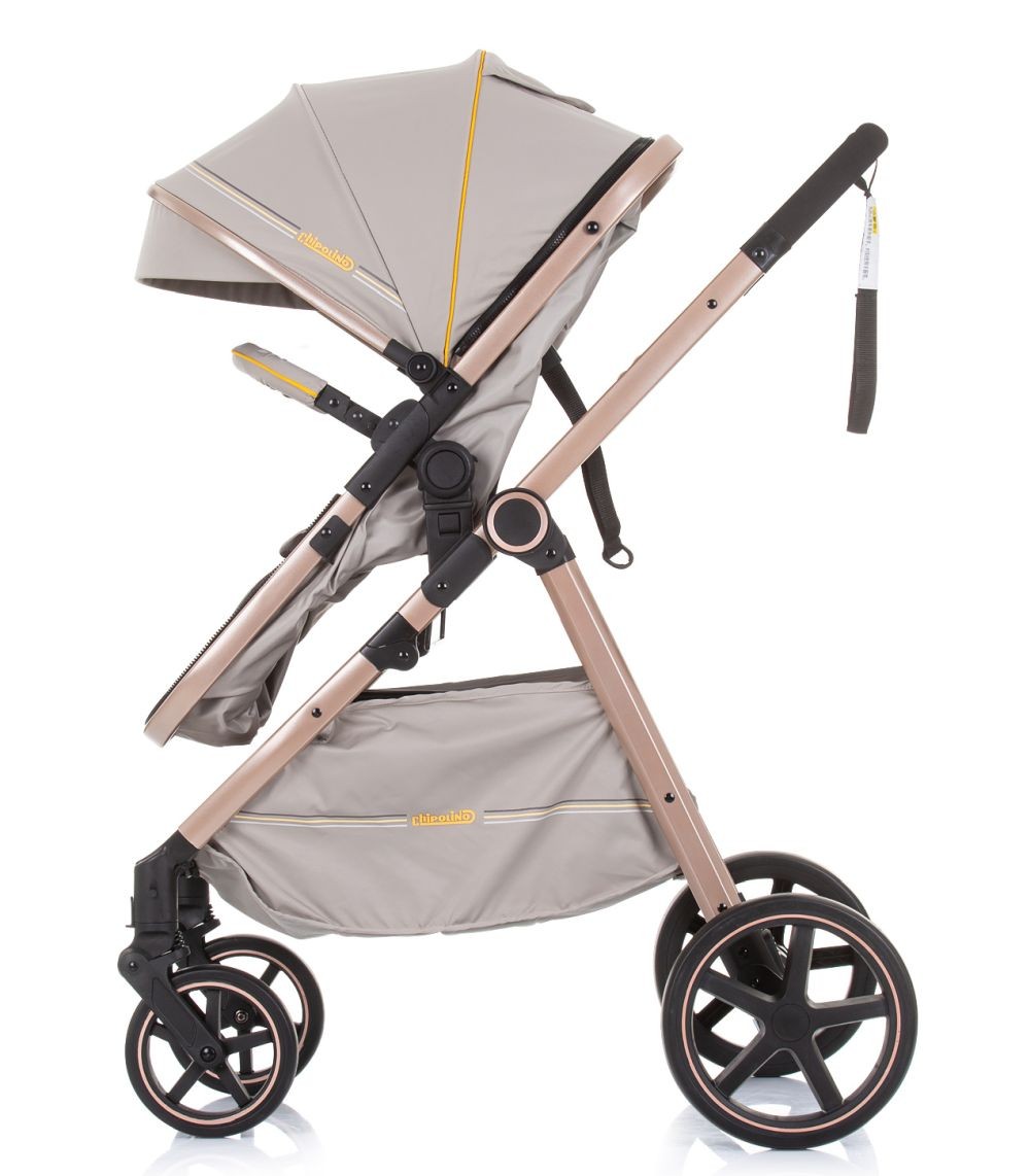 Carrito De Bebé Trio Convertible Misty Hasta 22 Kg Sand_2