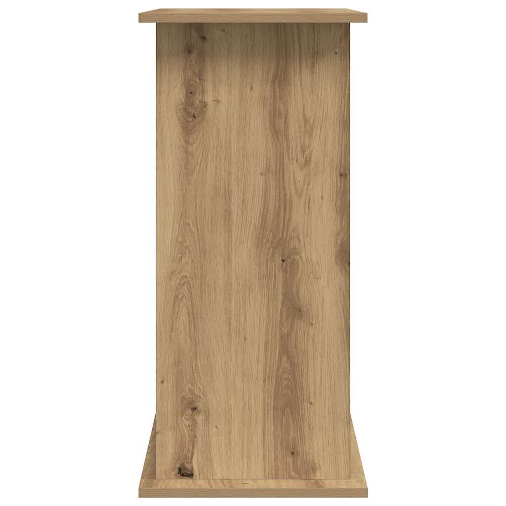 Vidaxl Soporte Para Acuario De Roble Artesanal, 81 X 36 X 73 Cm, Madera De Ingeniería_4