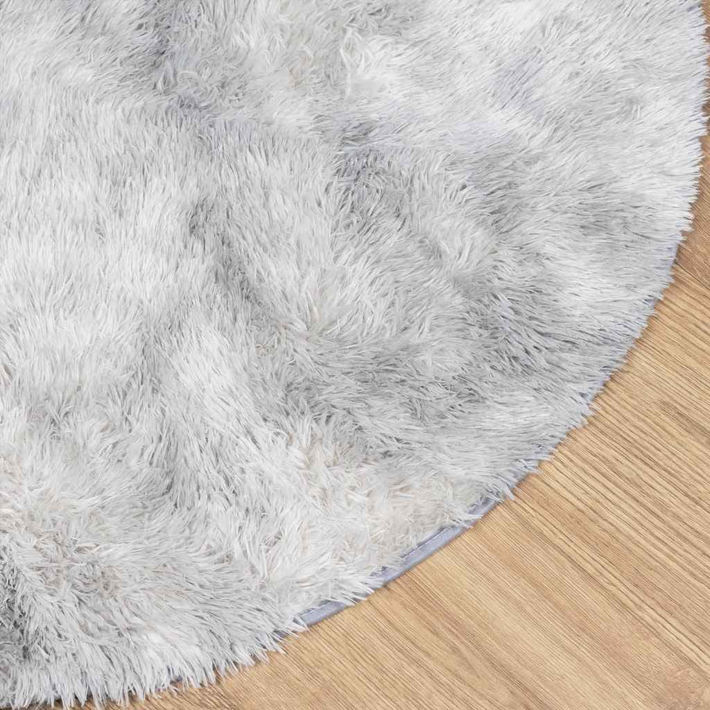 Vidaxl Alfombra De Pelo Largo Navarra Gris Claro 200x200 Cm Poliéster_3