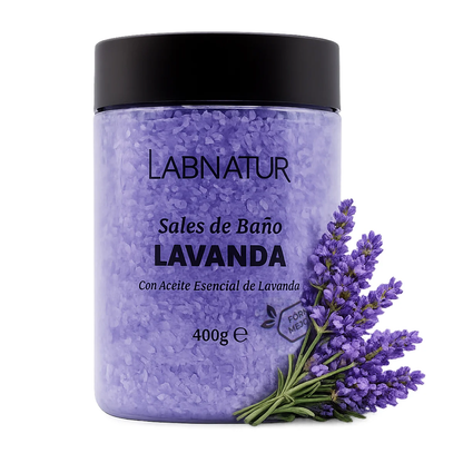 Sales de Baño Lavanda 400 g | Relajantes y Calmantes | Fragancia Aromática | Bienestar y Descanso_1