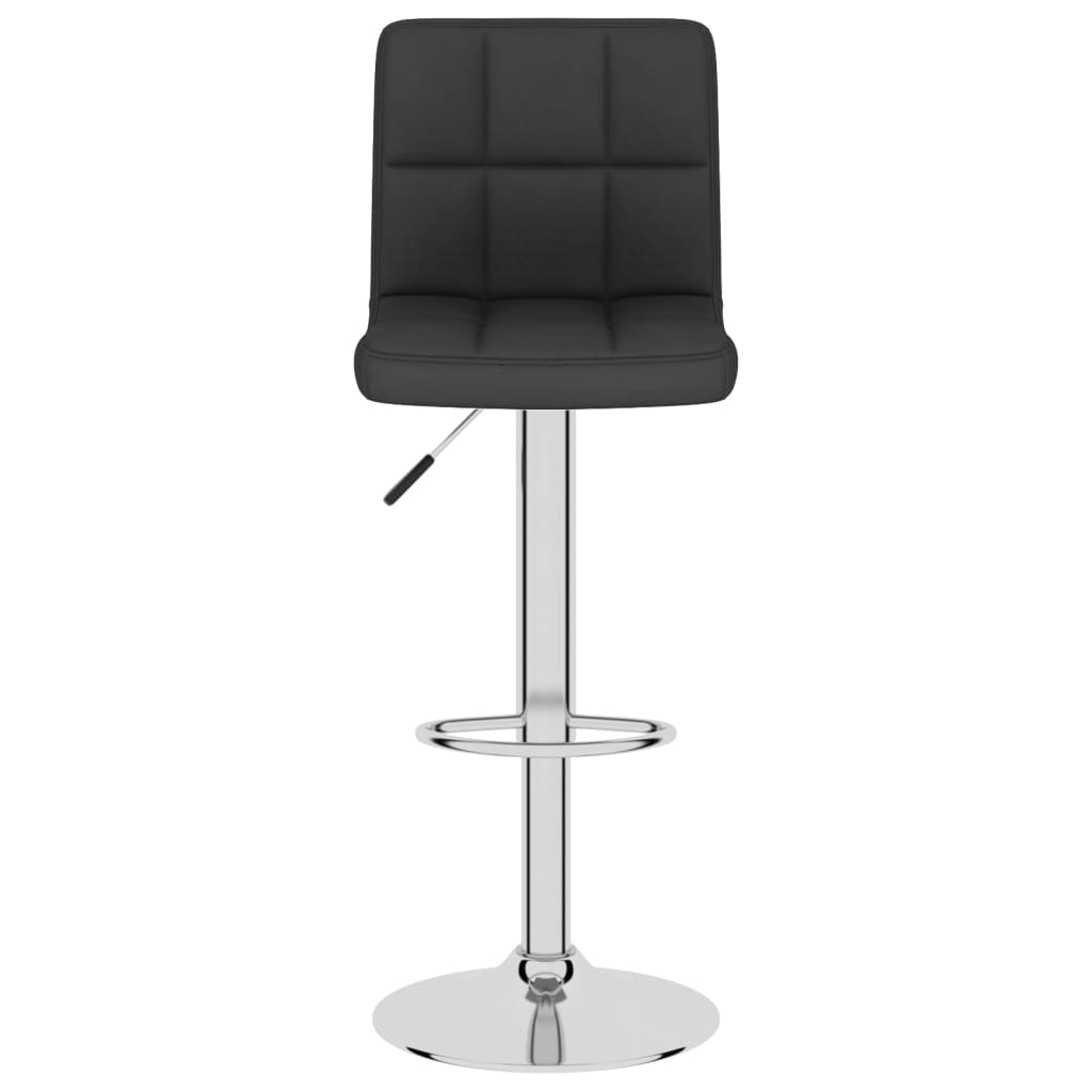Taburete De Cocina De Tela Negro_1