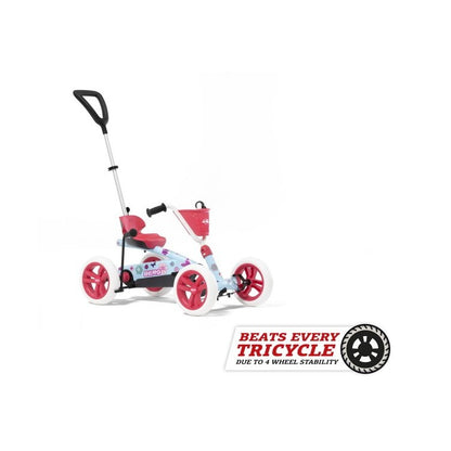 Coche De Pedales Berg Buzzy Bloom 2 En 1.