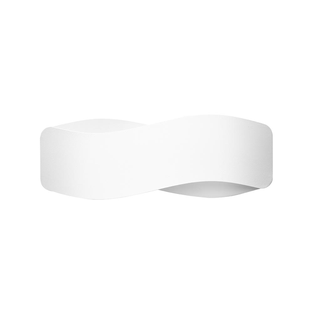 Aplique De Pared Tila 40 Blanco, G9_0