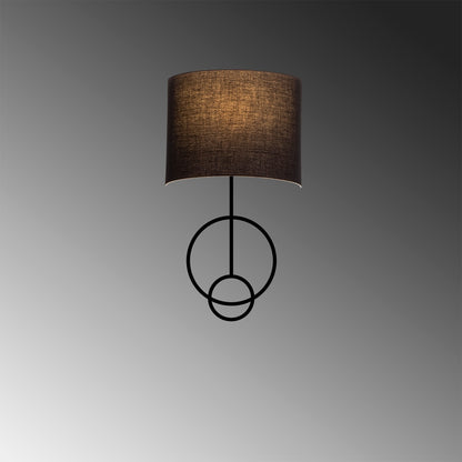 Aplique De Pared, Metal , Negro, 15x24x52, Casquillo E 27 Max 40 W_4