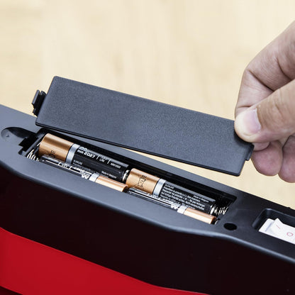 Cubo De Basura Cocina Automático, Sensor De Movimiento, 45l, Metálico, Papelera Reciclaje, Swan, Swka4500rneu, Rojo_4