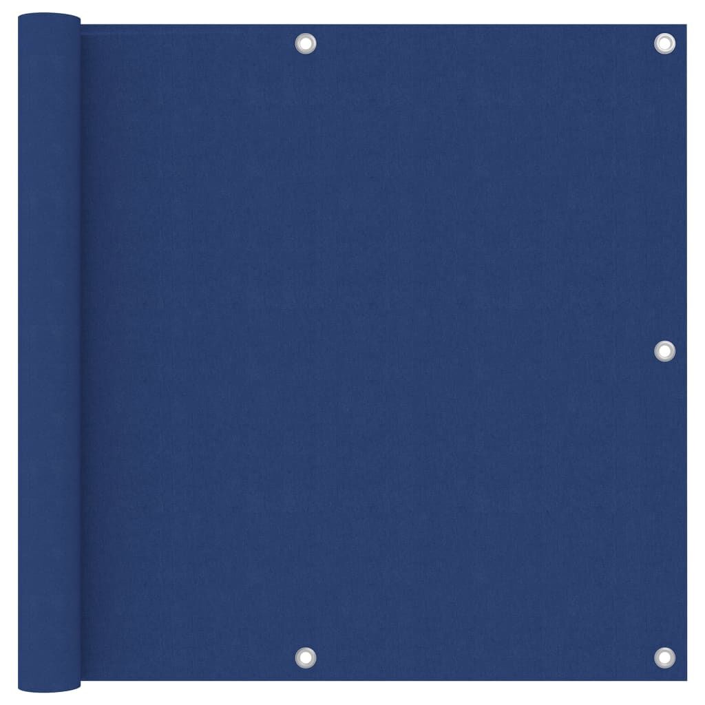 Vidaxl Toldo Para Balcón Tela Oxford Azul 90x500 Cm_0