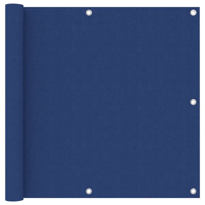 Vidaxl Toldo Para Balcón Tela Oxford Azul 90x500 Cm_0