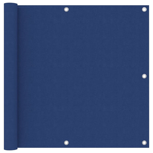 Vidaxl Toldo Para Balcón Tela Oxford Azul 90x500 Cm_0