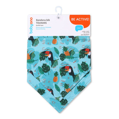 Set De 2 Babero Bandana Tukan