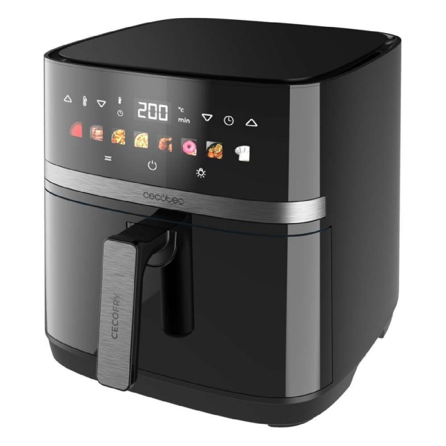 Cecotec Freidora De Aire 8l Con Doble Grill, Air Fryer, Cecofry&grill Duoheat 8000. 2200w, Dorado Perfecto Y Sabor De Pa_3