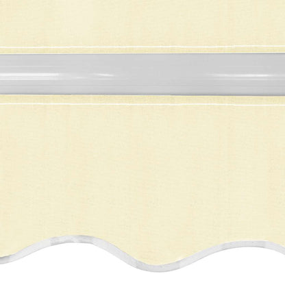Toldo Plegable De Operación Manual 400 Cm Crema_3