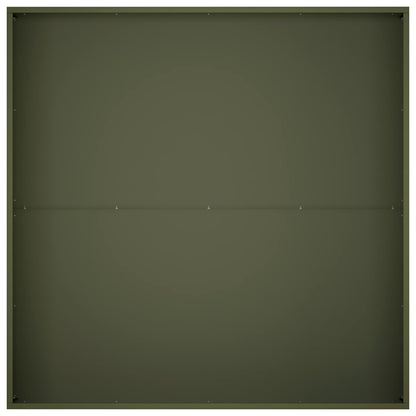 Macetero De Jardín 2 Uds. Verde Oliva 80 X 80 X 30 Cm_4