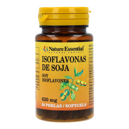 Isoflavonas de soja 610 mg Nature Essential 50 perlas