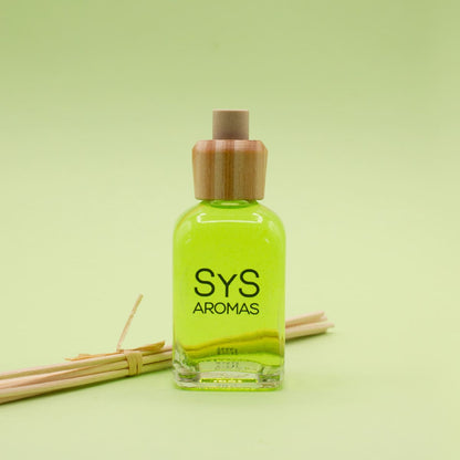 Ambientador Mikado Raíz Angélica Mármol SYS Aromas 50 ml | Aroma Herbal y Balsámico | Refrescante_4
