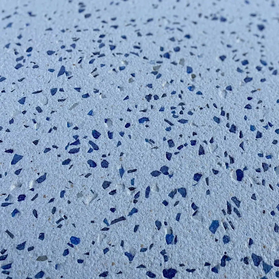 Losa Cuadrada 75x75 Cm | Recycla / Unidad / 75x75x5 Cm. / Blanco + Vidrio Azul_4