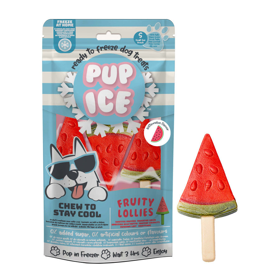 3 Helados Snack Pup Ice Forma Y Sabor Sandía 2 X 90g_0