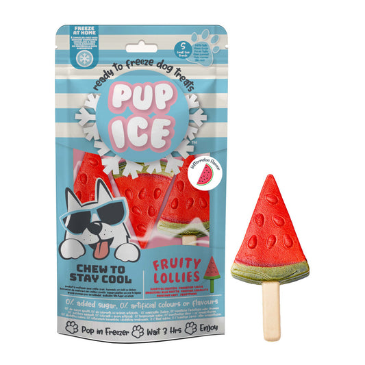 3 Helados Snack Pup Ice Forma Y Sabor Sandía 2 X 90g_0