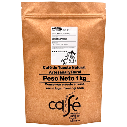 Cafe Sin Intermediarios Café Vietnam Jarana En Grano Para Italiana (moka) 1 Kg_0