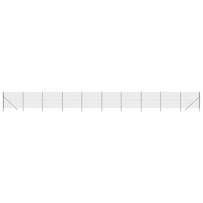 Cerca De Alambre De Acero Galvanizado Gris Antracita 1,4x25 M / Vetonek_3