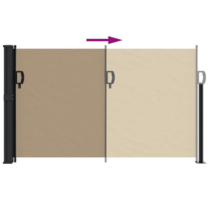 Vidaxl Toldo Lateral Retráctil Gris Taupe 117x300 Cm_4