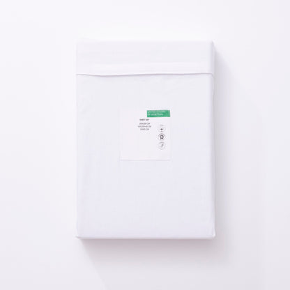 Set 4pzs Sabana Doble: Sabana Plana (240x240cm C/ Dobladillo Simple 5cm) + Sabana Bajera (160x200+30cm Flap) + 2 Funda De Almohada (50x80cm) 100% Alg