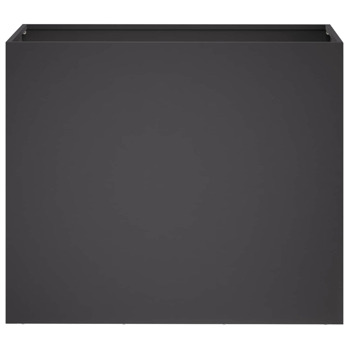 Macetero De Jardín 2 Uds. Negro 60 X 30 X 40 Cm_3
