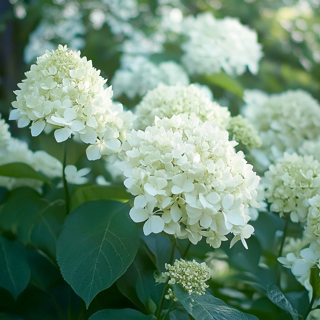 Hortensia - 3 Pzs - Hydrangea Paniculata 'silver Dollar' - Altura 25-40cm - ⌀9cm_3