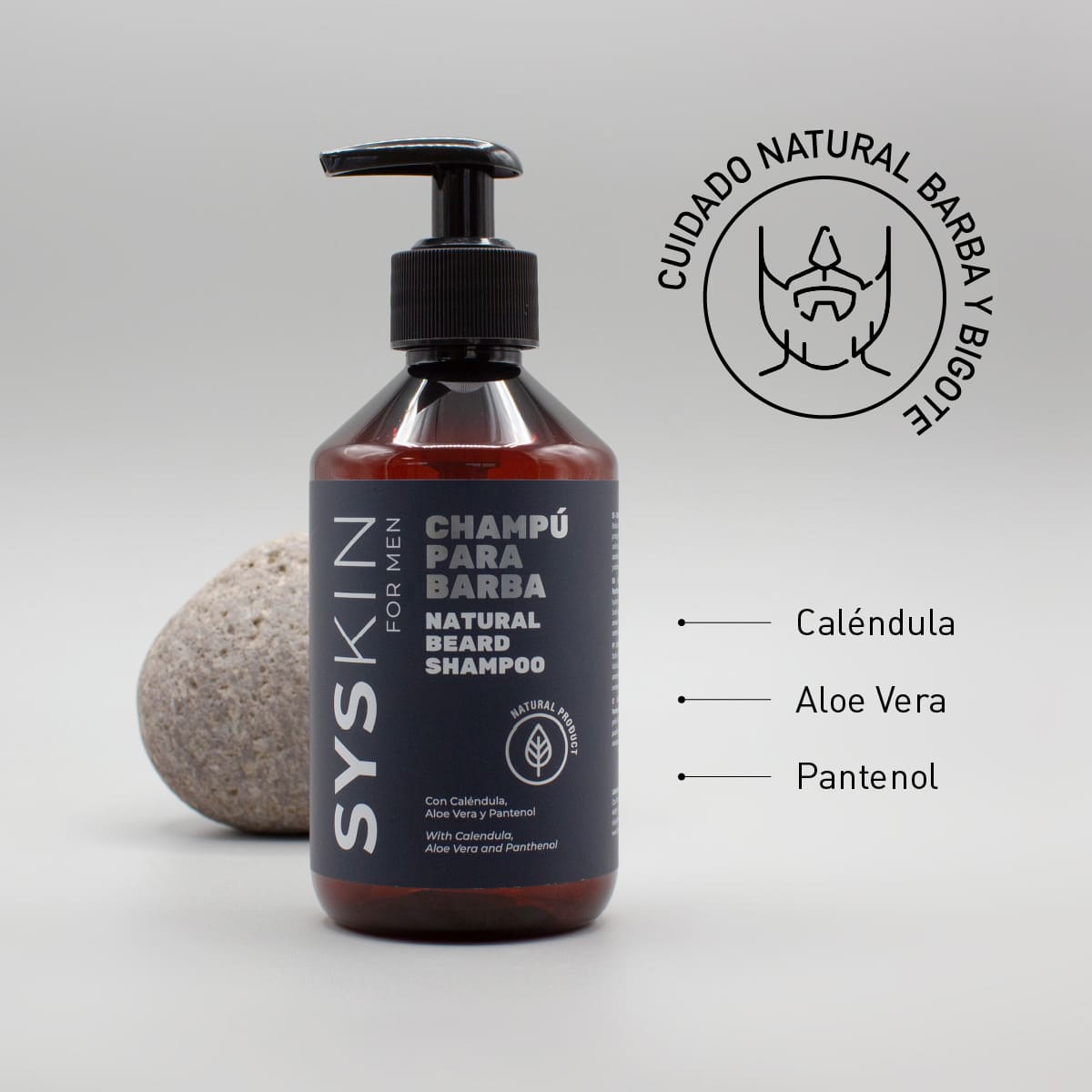 Champú Barba Y Bigote Labnatur | Limpieza Y Cuidado Facial Masculino | Suavidad Y Frescor | Uso Diario | 100 Ml_2