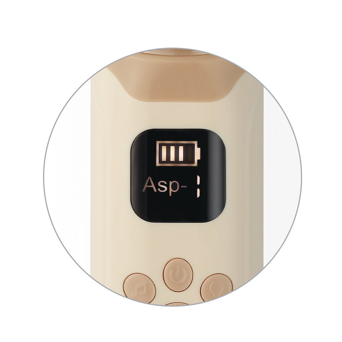 Babyono Aspirador Nasal Eléctrico Ultrasilencioso Beige_3