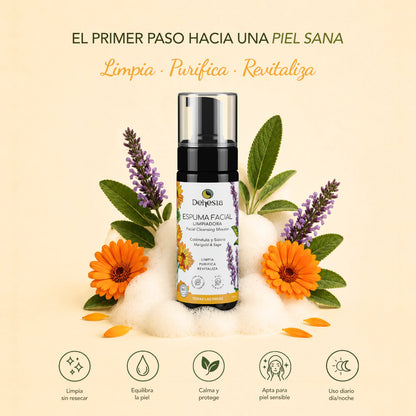 Espuma Limpiadora Facial Bio | Limpieza Diaria Pieles Sensibles 150ml_2