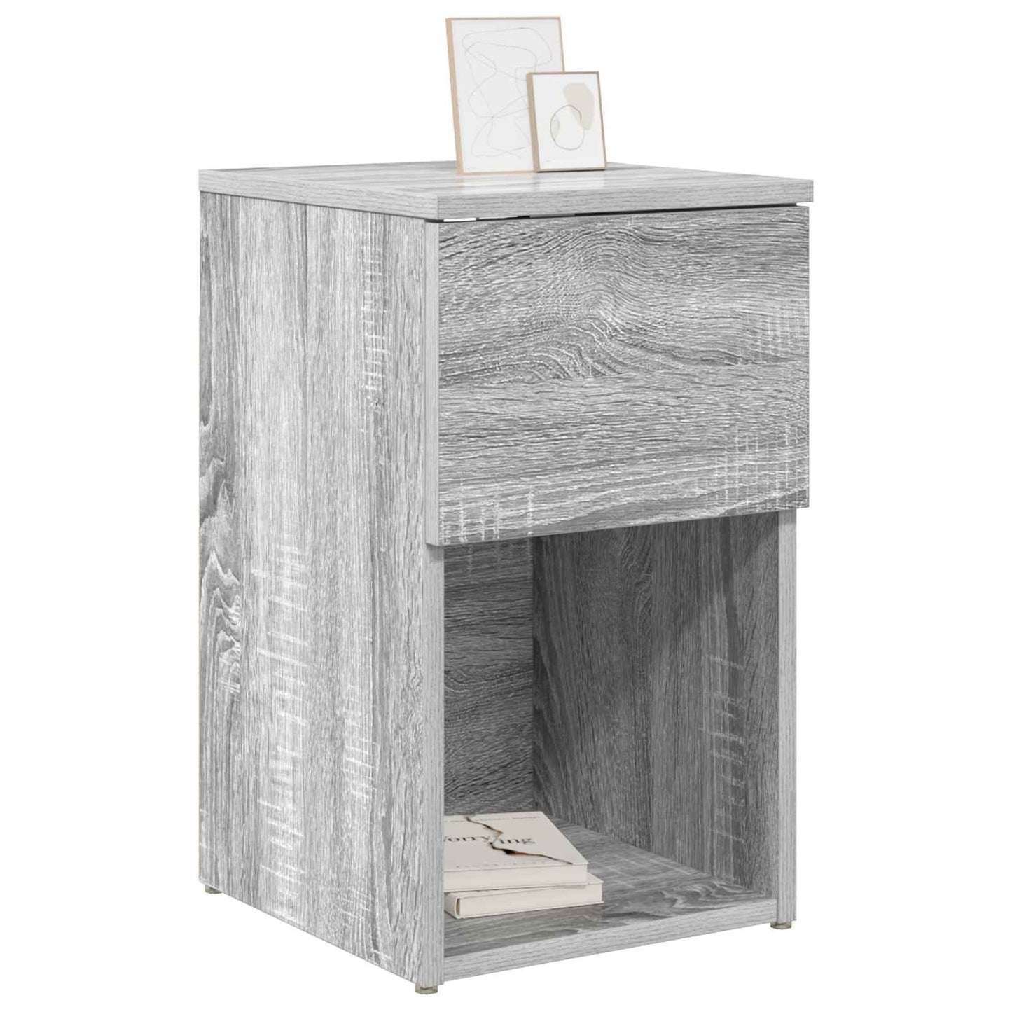 Mueble Cama Gris Sonoma 29 X 31,5 X 49 Cm Madera De Ingeniería_2